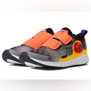 New Balance Kids' Sneakers in Neon Orange and Yellow
